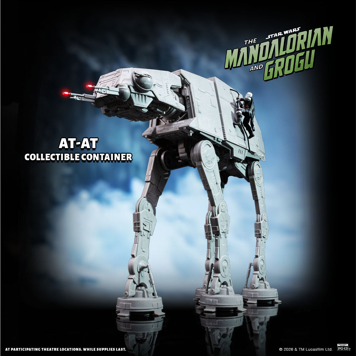 Mandalorian & Grogu - AT-AT Popcorn Container
