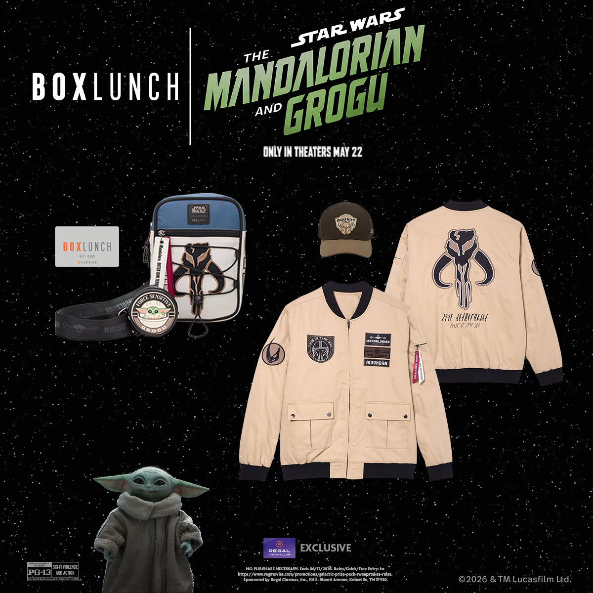 Sweepstakes - Regal Crown Club® The Galactic Prize Pack Sweepstakes