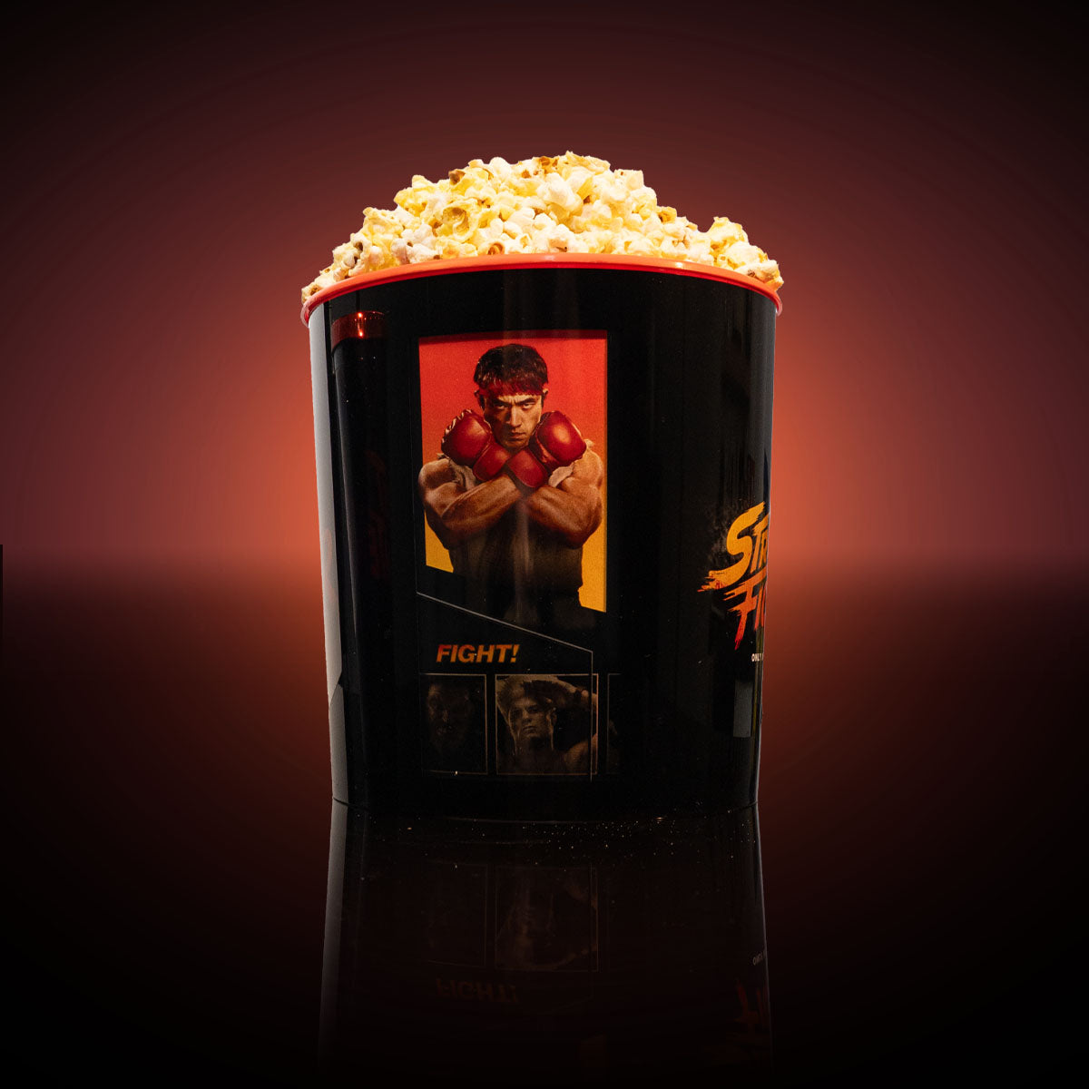 Street Fighter Fighter Select Double Wall Popcorn Container