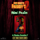 12x18 Exclusive Art Print - Five Nights at Freddy's