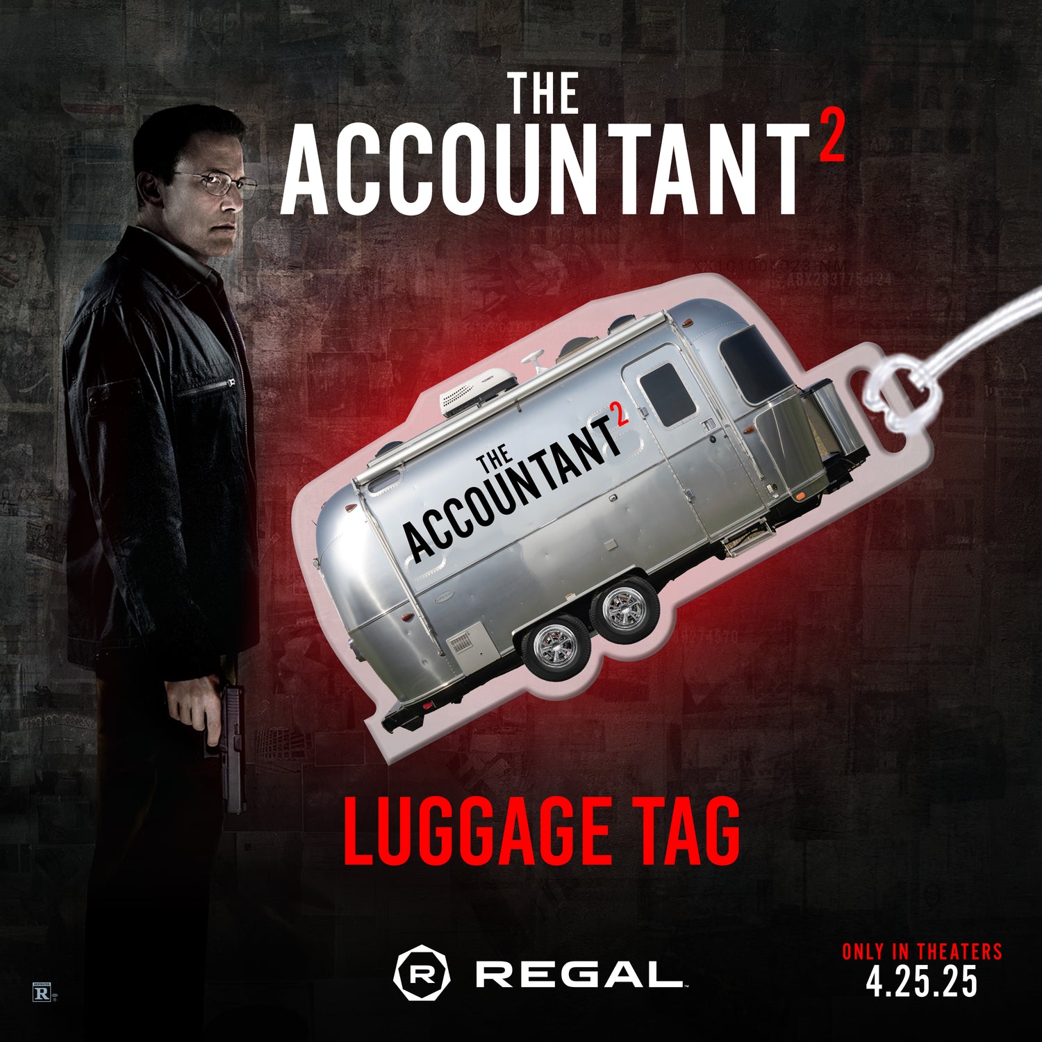 The Accountant 2 - Luggage Tag