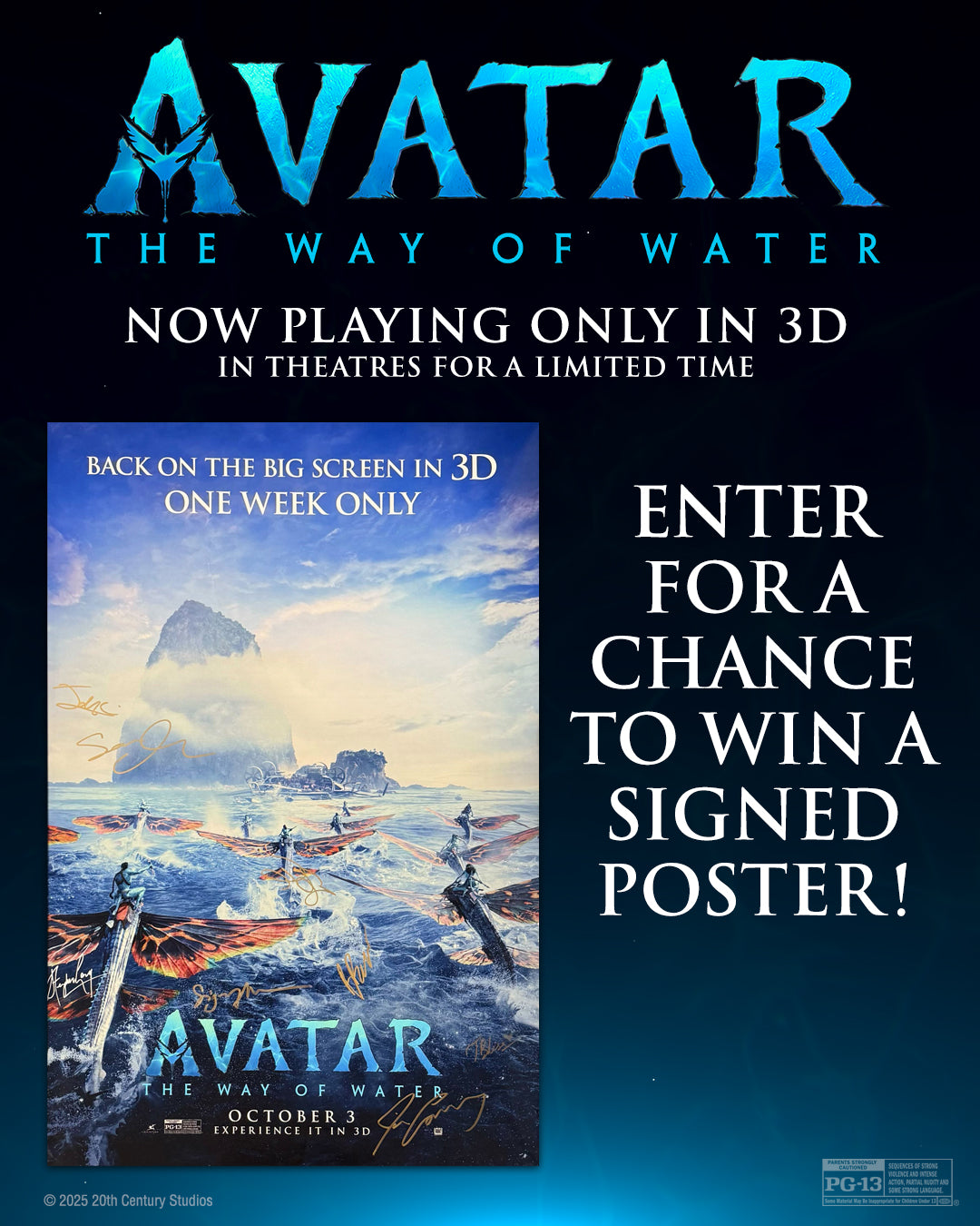 Sweepstakes - Regal Crown Club® Stick Together Signed Poster Sweepstakes