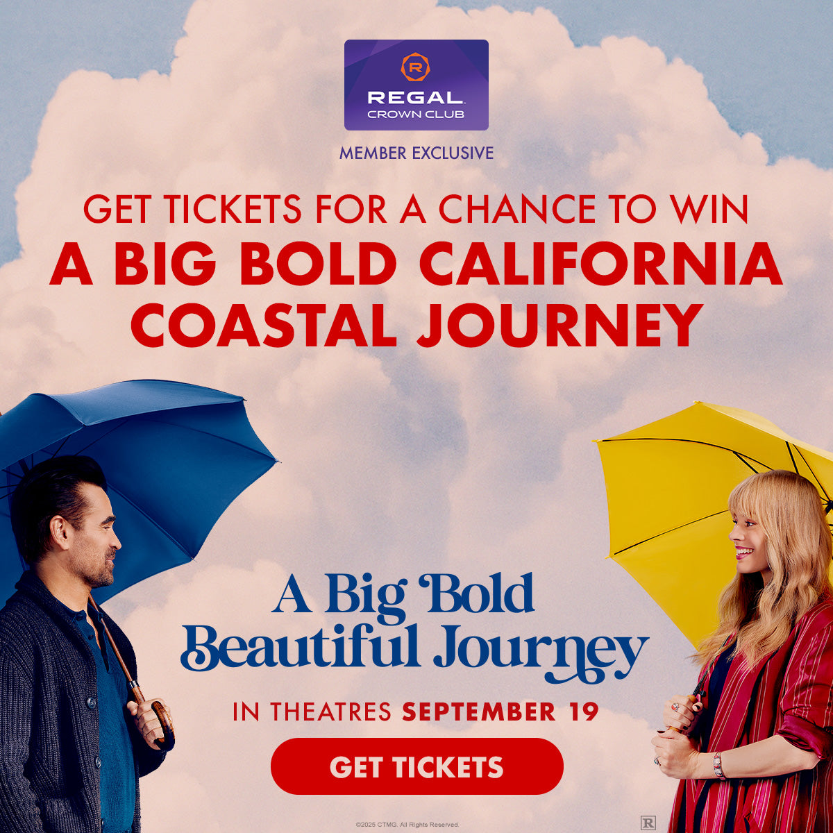 Sweepstakes - Regal Crown Club® A Big Bold Beautiful Road Trip Sweepstakes