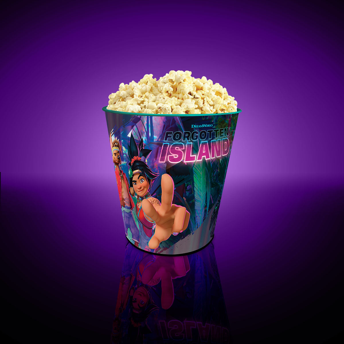 Forgotten Island Popcorn Tin
