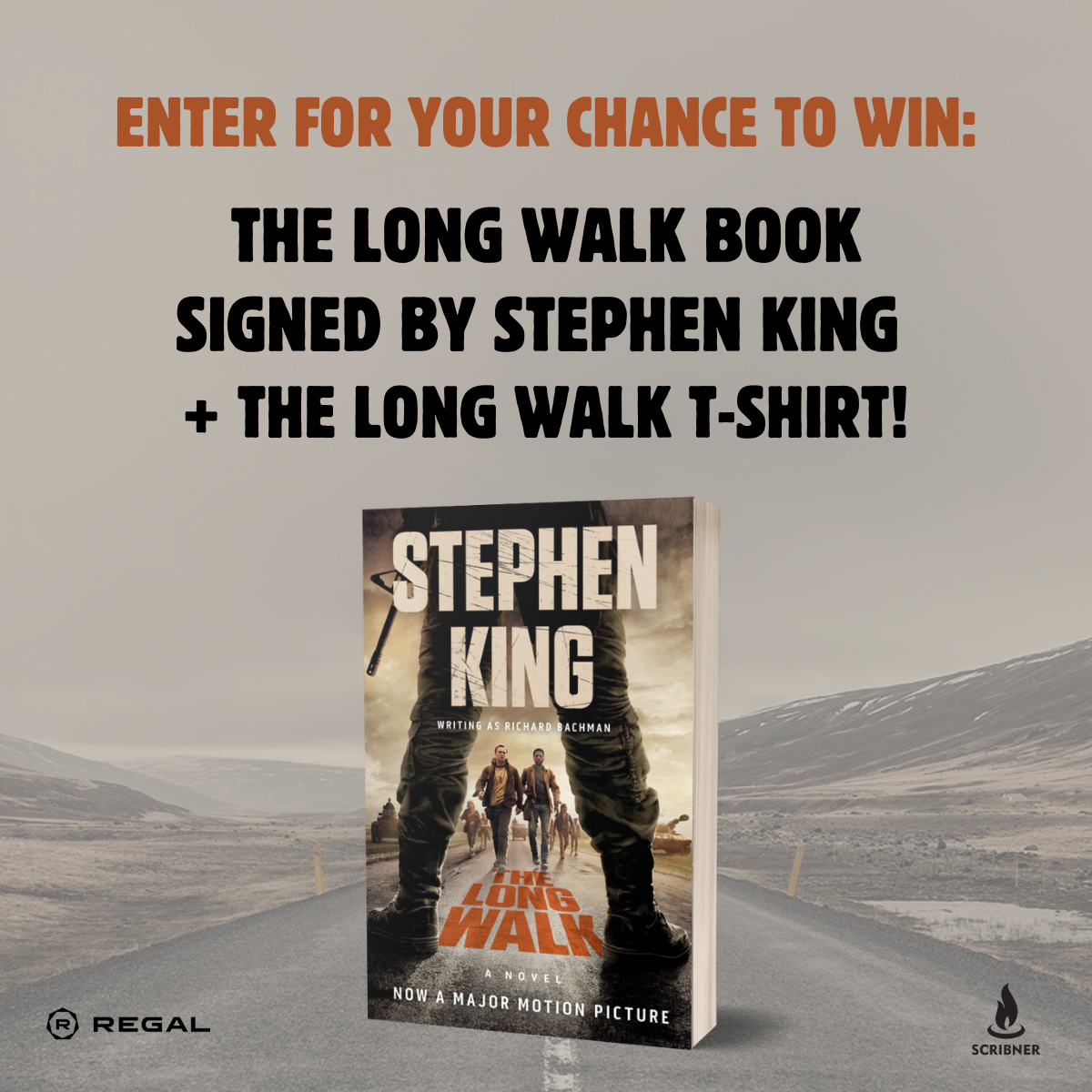 Sweepstakes - Regal Crown Club® The Long Walk Prize Pack Sweepstakes