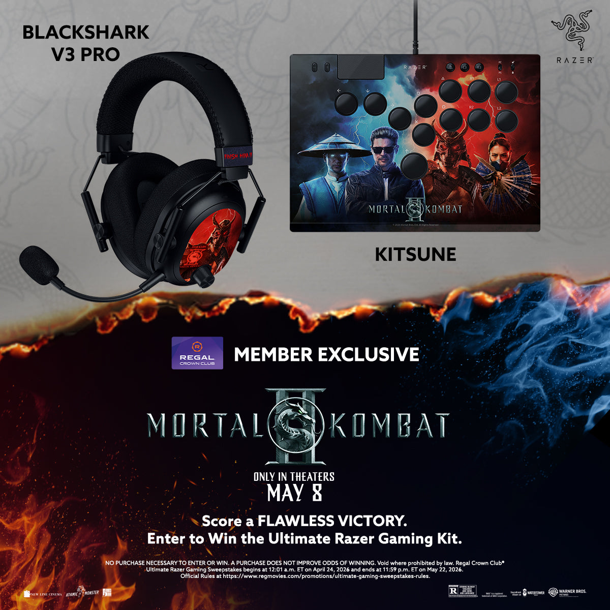 Sweepstakes - Regal Crown Club® Ultimate Razer Gaming Kit