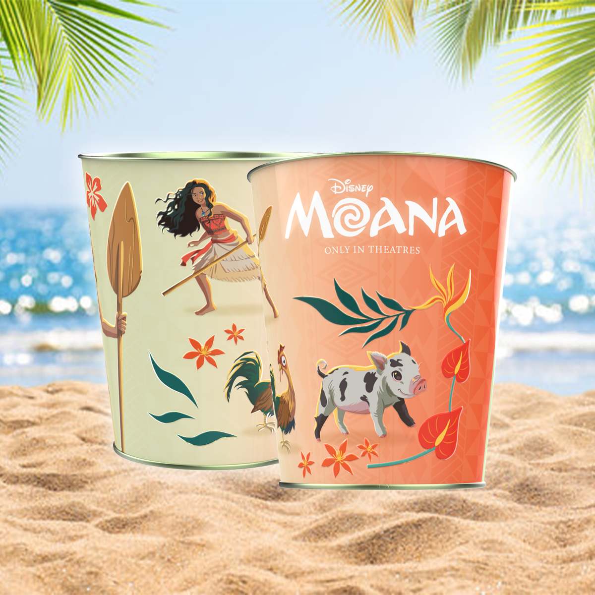 Moana - Collectible Popcorn Bucket