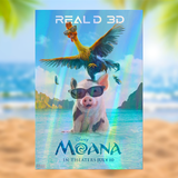 Moana - RealD 3D Holo-Poster