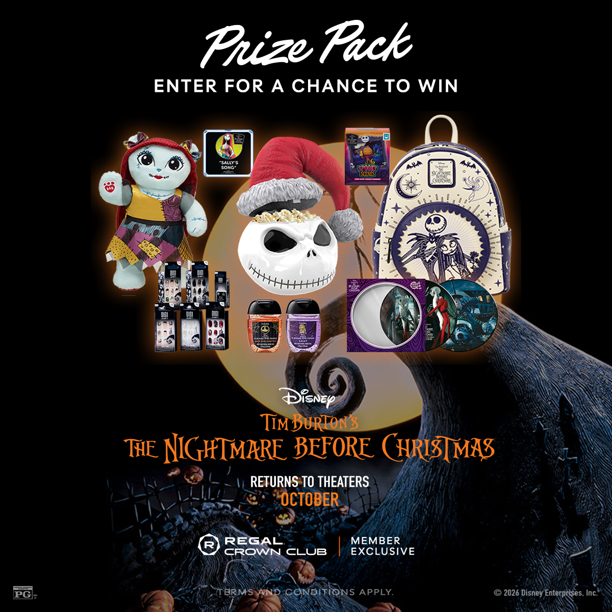 Sweepstakes - Spooky VIP Prize Pack