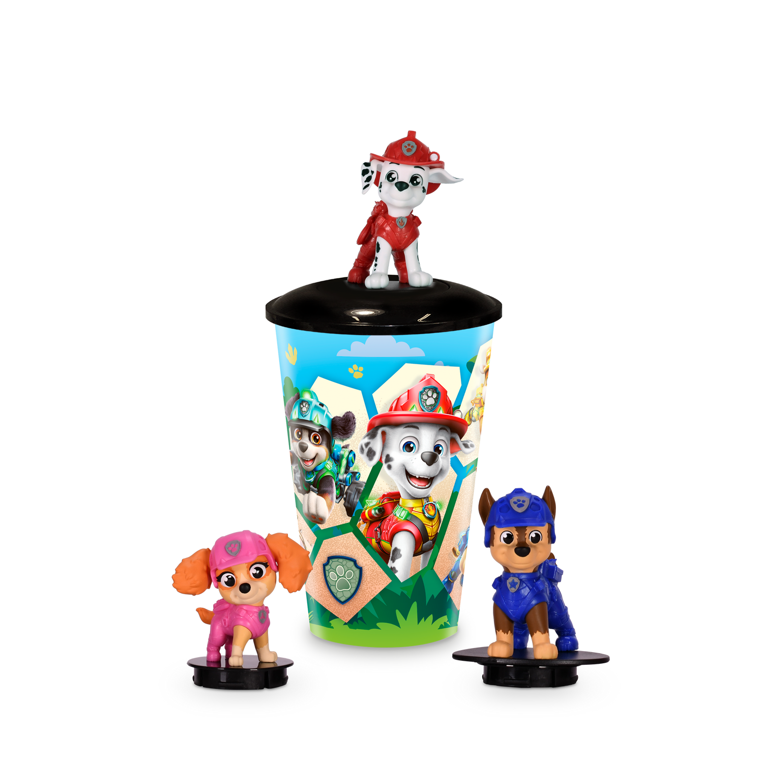 Paw Patrol 3: The Dino Movie 16oz Cup with Topper