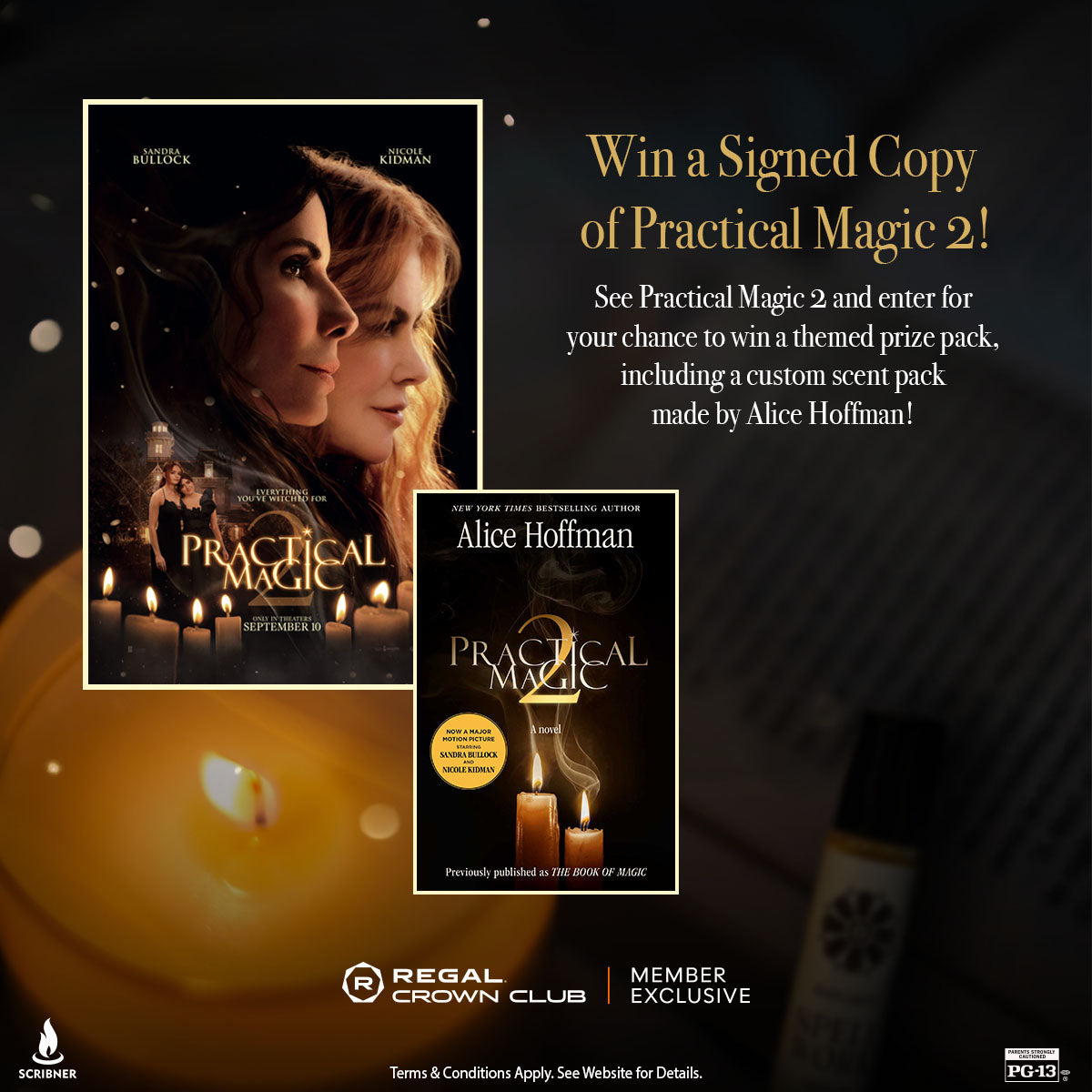 Sweepstakes - Regal Rewards+ Practical Magic 2 Signed Prize Pack