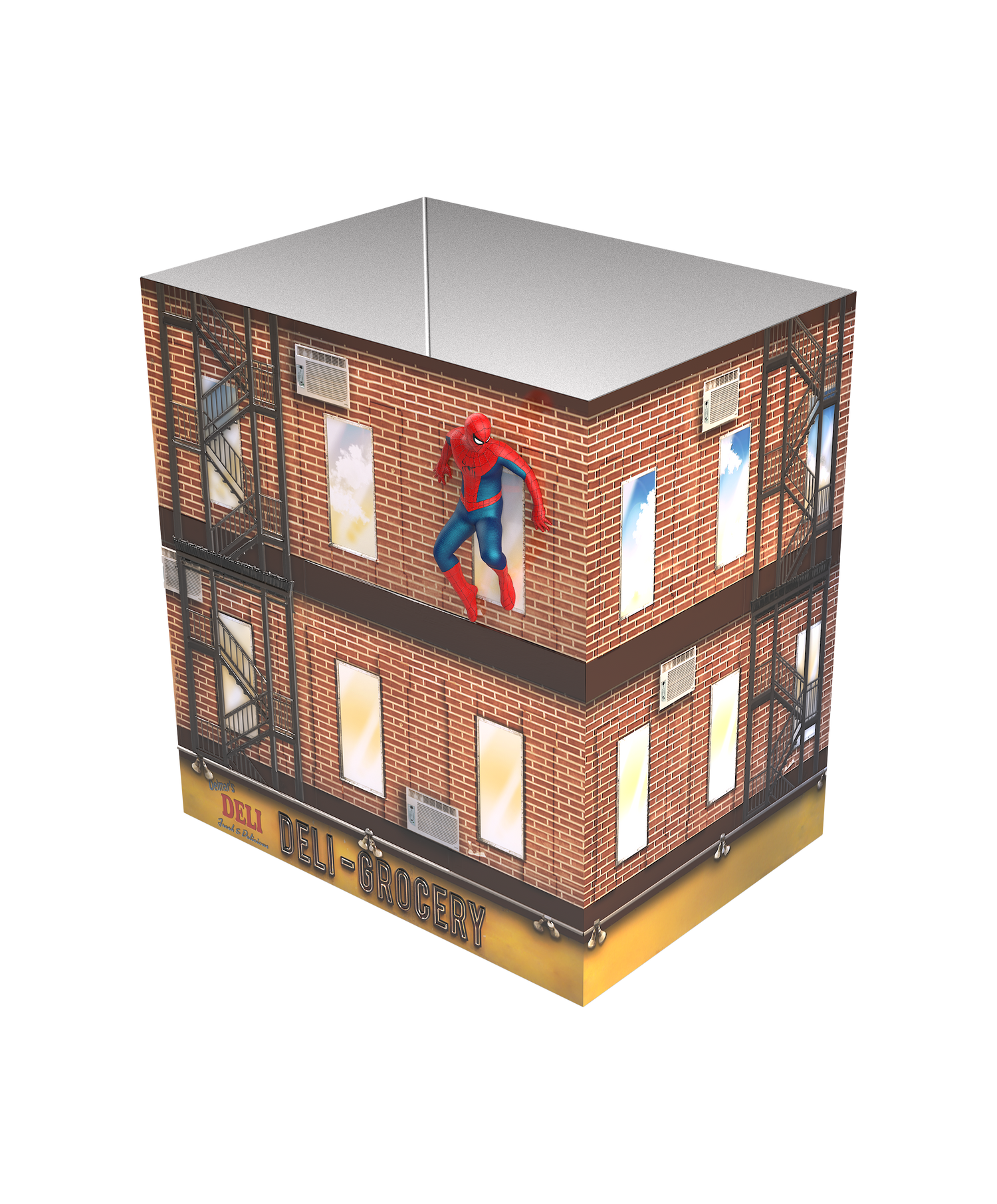 Spider-Man: Brand New Day - Tin Building Bucket