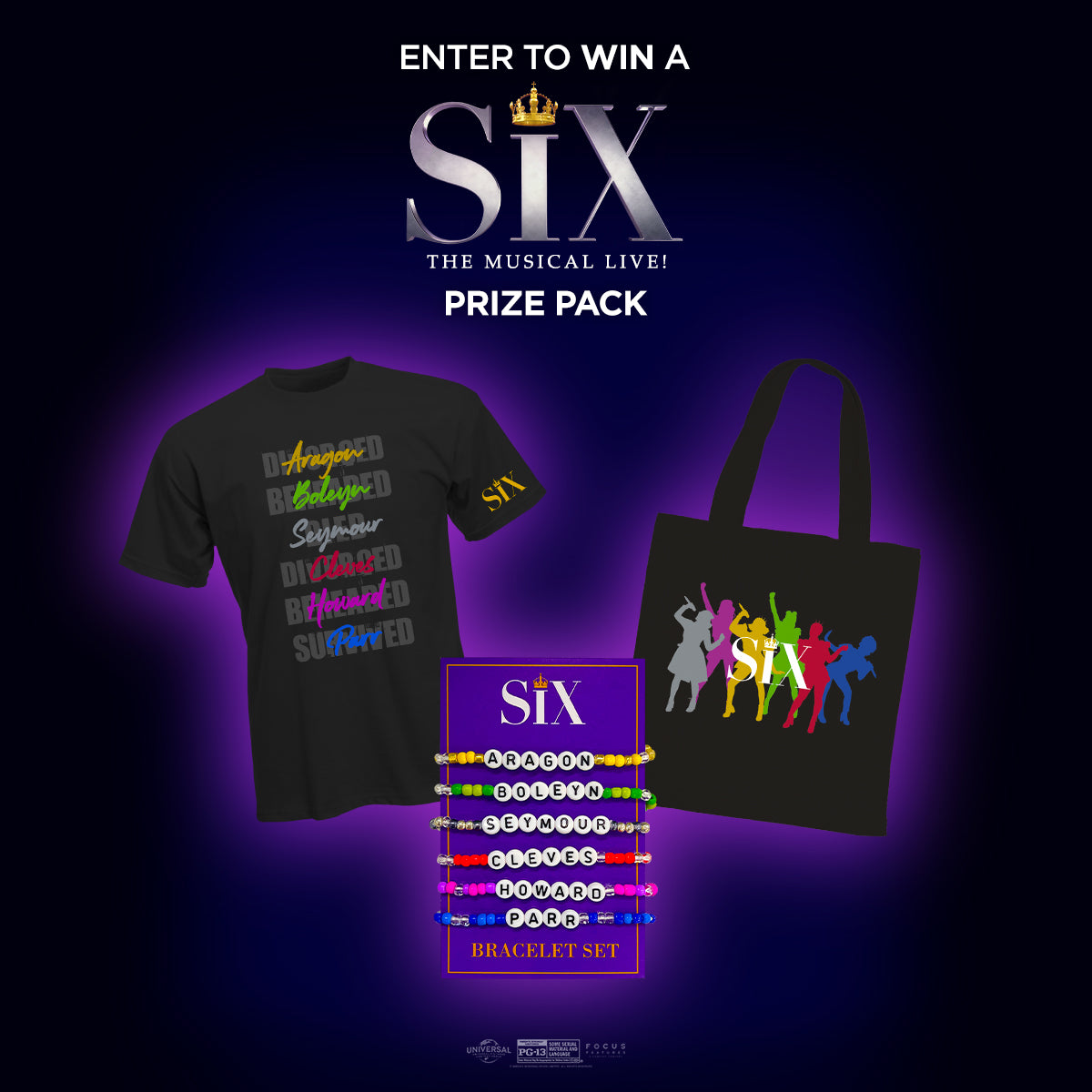 Sweepstakes - Regal Crown Club® SIX The Musical Prize Pack
