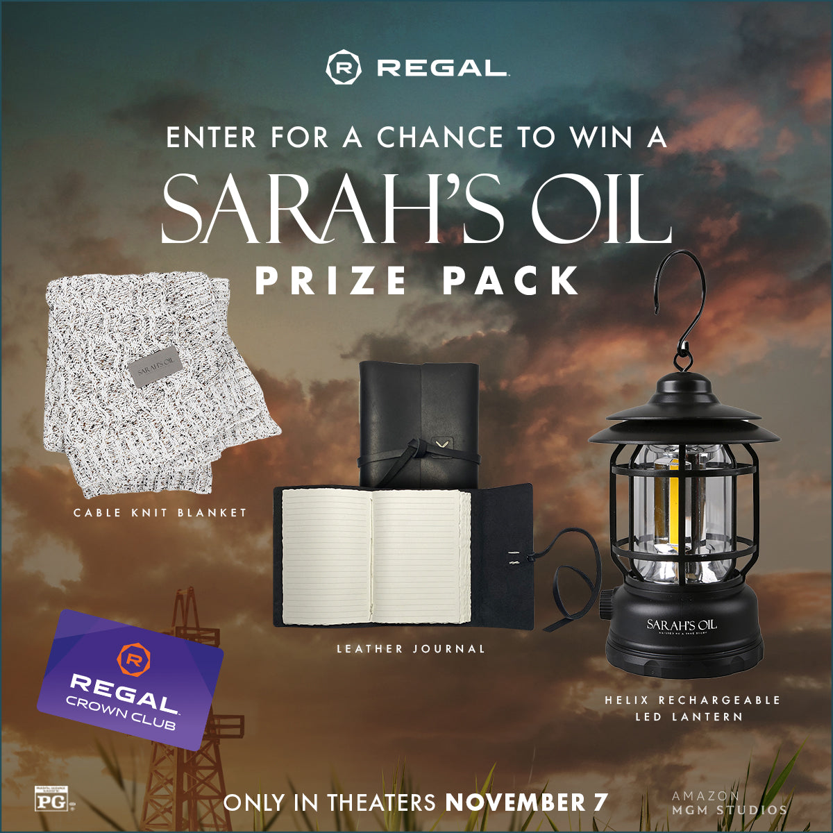 Sweepstakes - Regal Crown Club® Sarah's Oil Prize Pack Sweepstakes