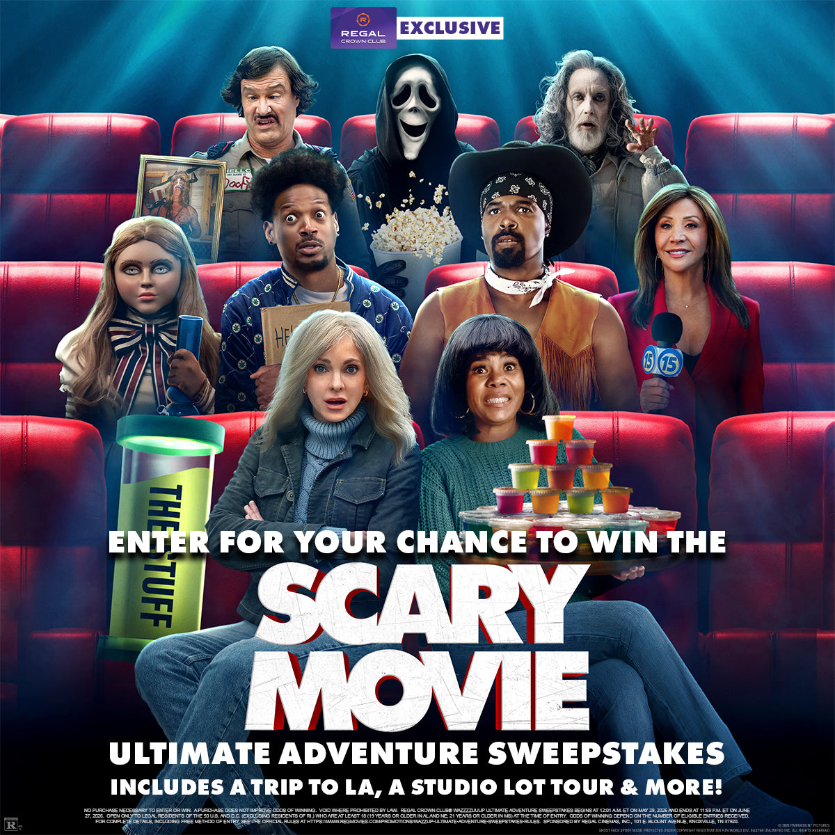 Sweepstakes - Regal Crown Club® Wazzzzuuup Ultimate Adventure Sweepstakes