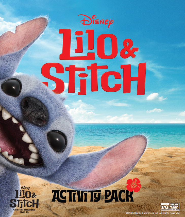 Stitch Homework Lilo and Stitch - Activity Pages – Regal RCC