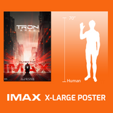 Tron: Ares IMAX Bus Shelter 48" x 70" Poster