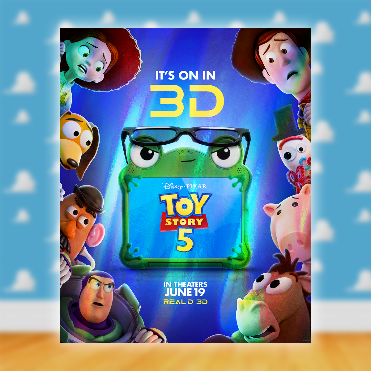 Toy Story 5 - RealD 3D Holo-Poster