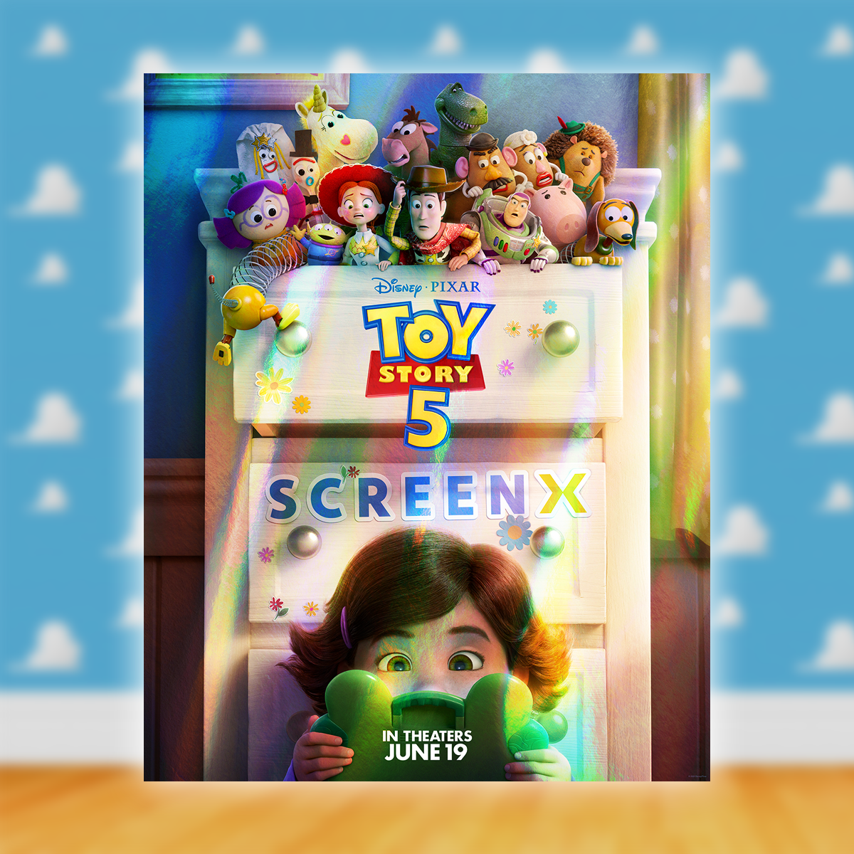 Toy Story 5 - ScreenX Holo-Poster