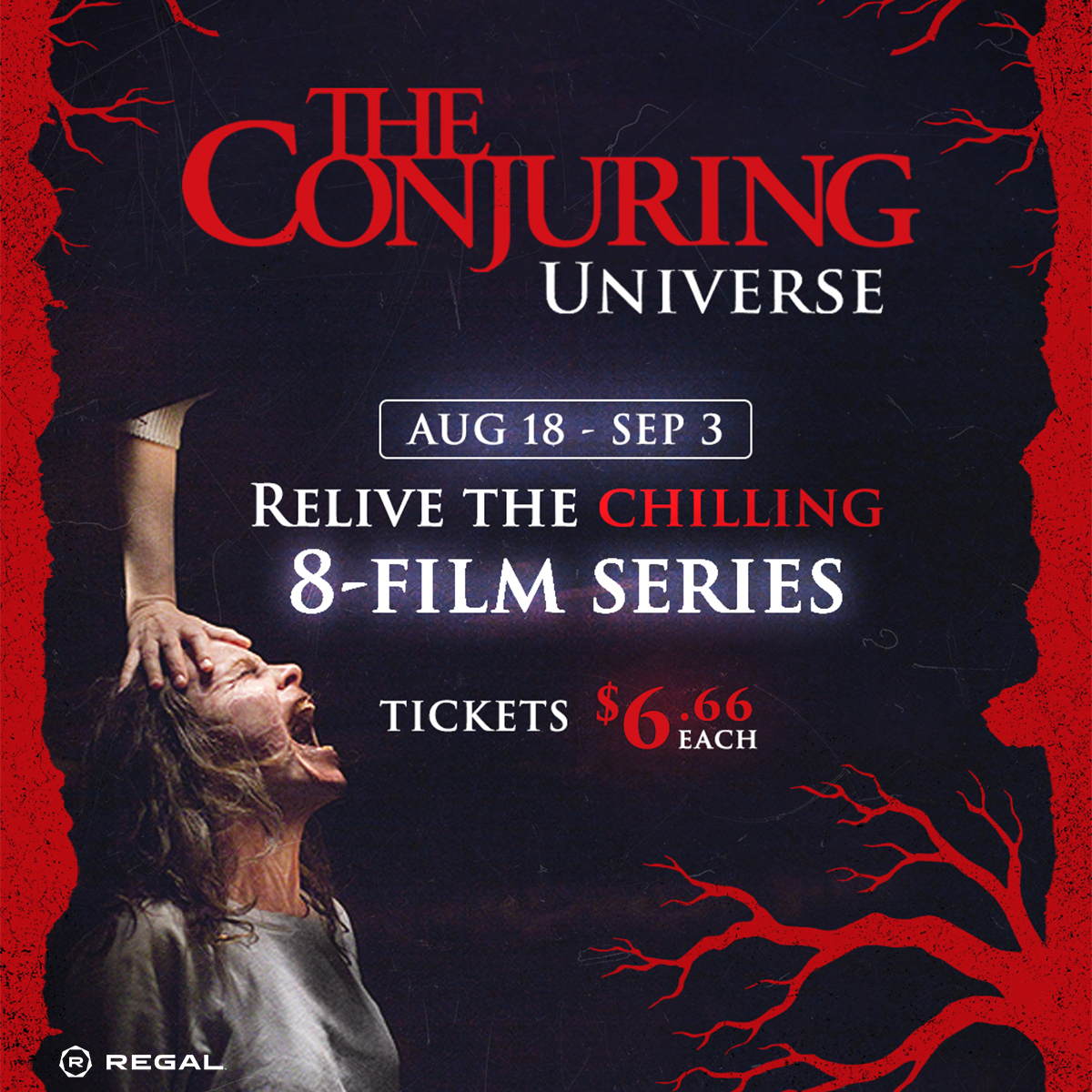Sweepstakes - Regal Crown Club® The Conjuring Container Sweepstakes