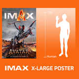 Avatar Fire and Ash IMAX Bus Shelter 48" x 70" Poster