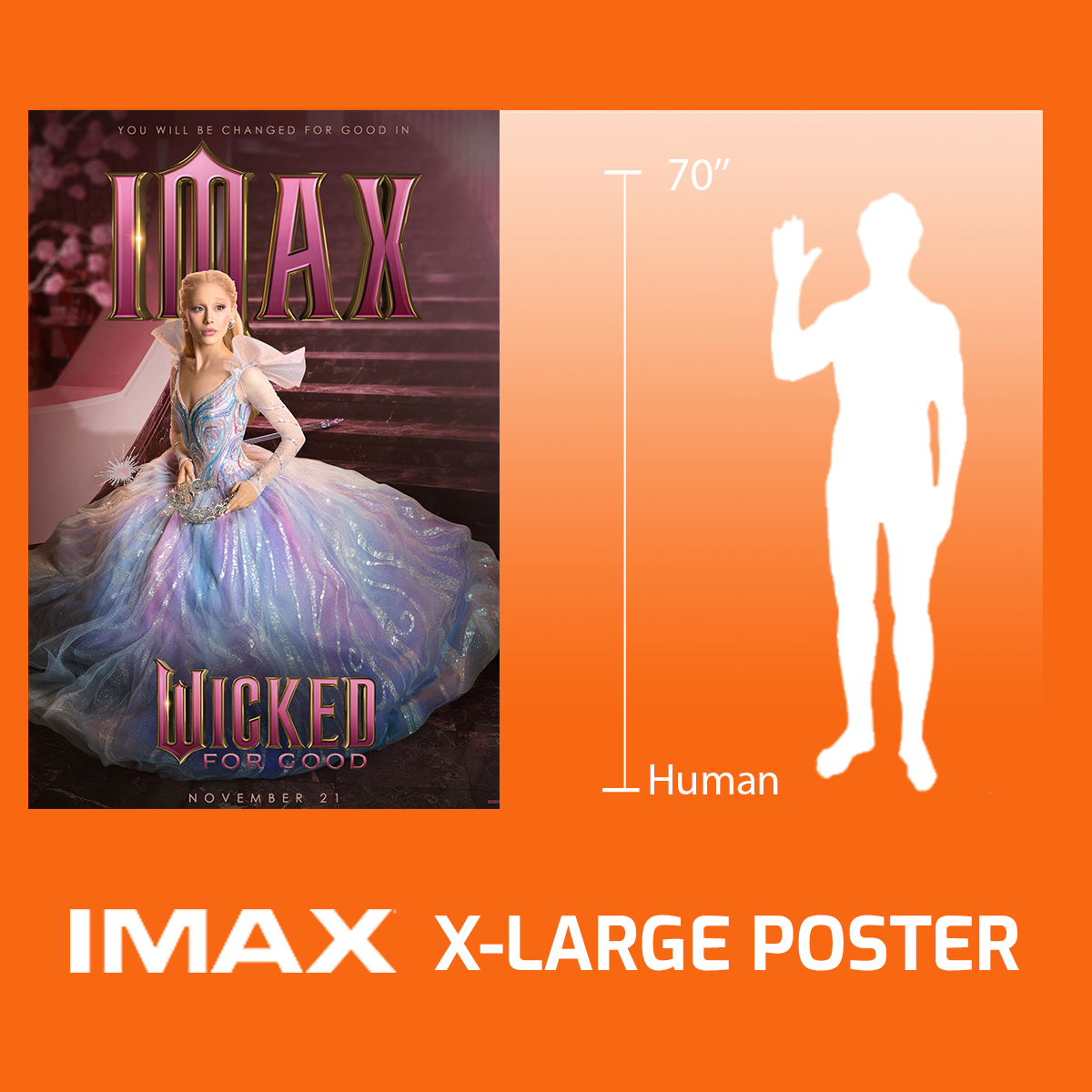 Wicked: For Good - Glinda IMAX Bus Shelter 48