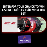 Sweepstakes - Regal Crown Club® Mötley Crüe Signed Boxset Sweepstakes